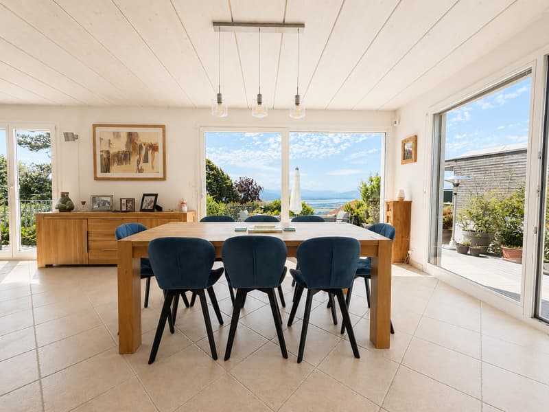 Arzier-Le Muids – Villa indipendente, piscina e vista panoramica (8)