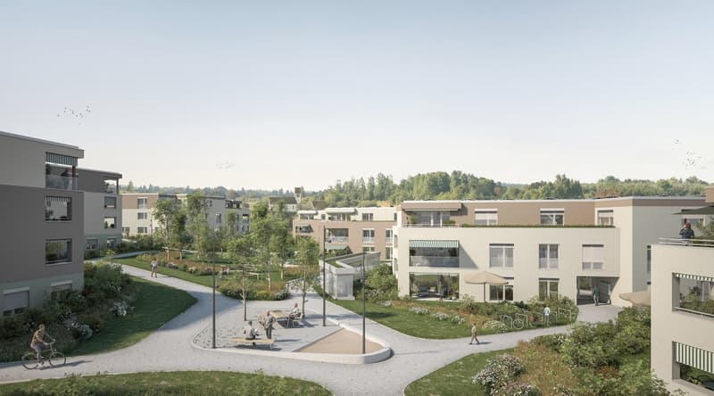 Neubauprojekt Schachenweid - Garten Maisonettewohnung - Zuhause zwischen Stadt und Natur (6)