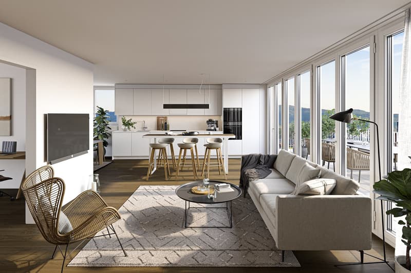 Appartamento penthouse con due terrazze - ultima unità (6)