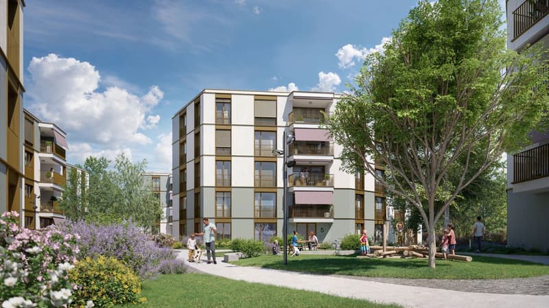 À VENIR – Appartements en propriété dans le quartier Hofmatt à Soleure (1)