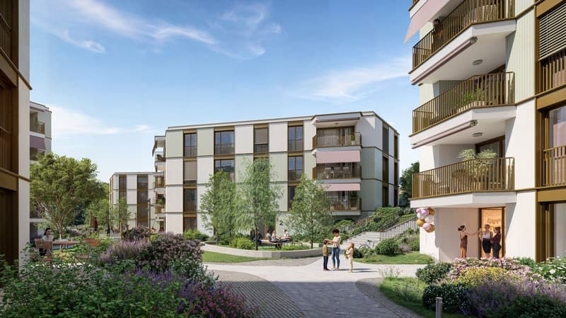 À VENIR – Appartements en propriété dans le quartier Hofmatt à Soleure (3)