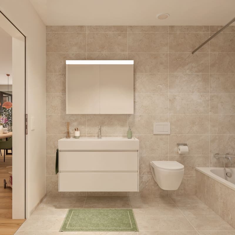4.5-Zimmer-Wohnung mit flexiblem Eingangsbereich – Erdgeschoss (9)