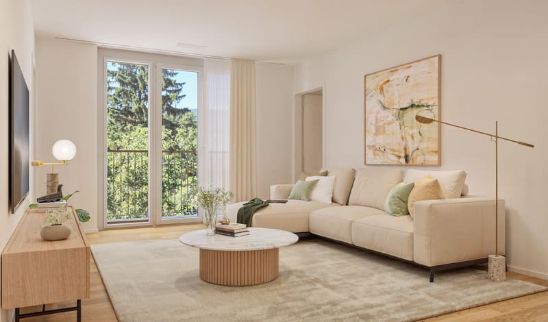 Moderne 3.5-Zimmer-Wohnung im obersten Geschoss mit Weitblick (6)
