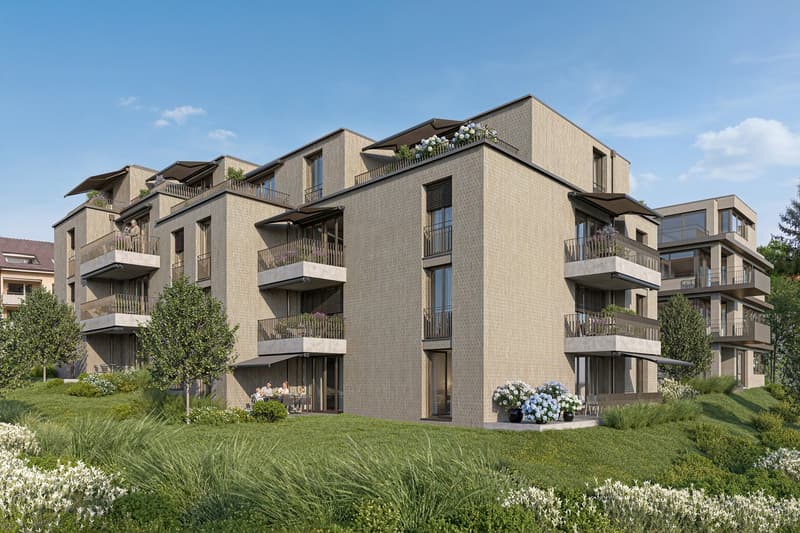 Exklusive 2½-Zimmer-Attikawohnung mit grosszügigen Terrassen in Zürich-Höngg (5)