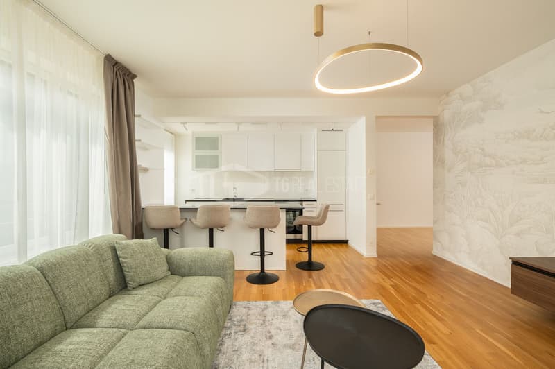 ELEGANTES, MÖBLIERTES 3,5-ZIMMER-ZIMMER IM ZENTRUM VON LUGANO (3)