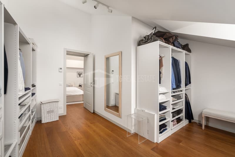 LUSSO E COMFORT : ATTICO 6.5 LOCALI CON VISTA PANORAMICA SU LUGANO (14)