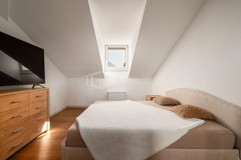 LUSSO E COMFORT : ATTICO 6.5 LOCALI CON VISTA PANORAMICA SU LUGANO (3)