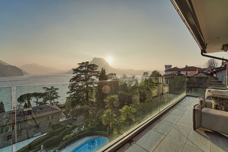 Elegante Attico di lusso con panoramica vista lago (12)