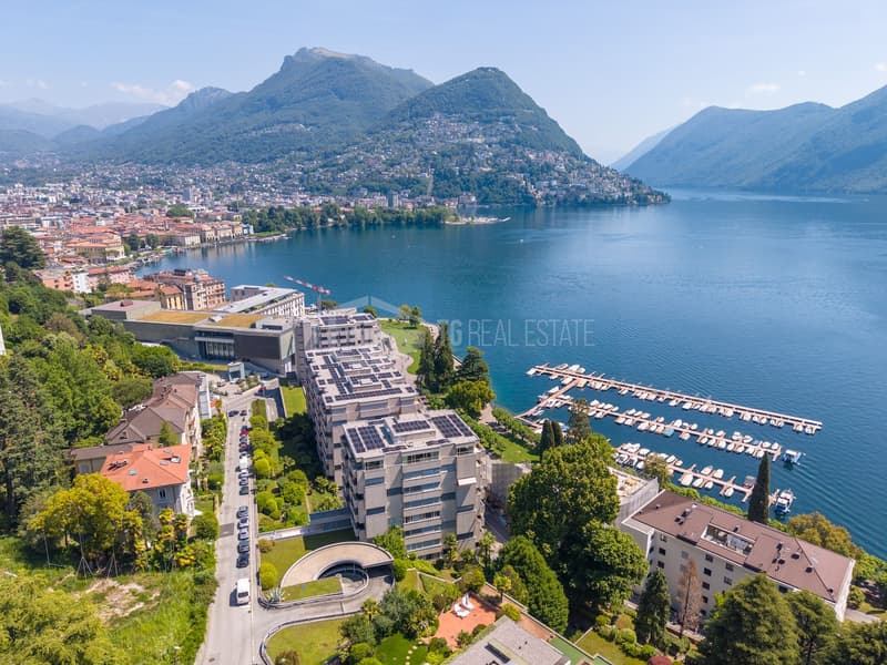 ELEGANTE ATTICO AL 12° PIANO NEL CUORE DI LUGANO (3)