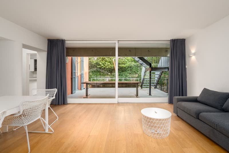 ACCOGLIENTE 2.5 LOCALI CON AMPIA TERRAZZA E GIARDINO (2)