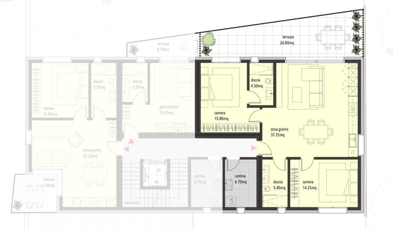 Residenza AGLA - Vivere il centro con stile: esclusivo 3.5 locali di nuova costruzione a Bellinzona (4)