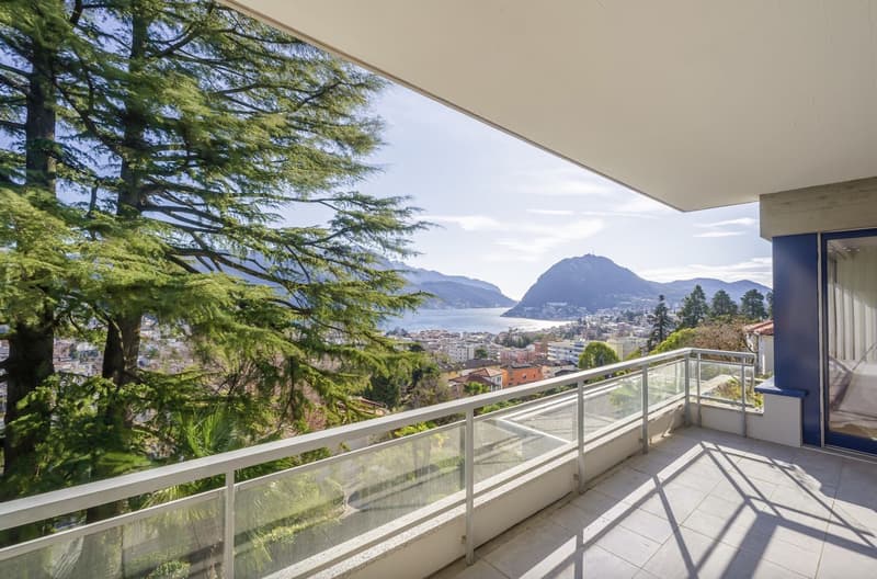 ATTICO DI 5.5 LOCALI CON VISTA LAGO (2)