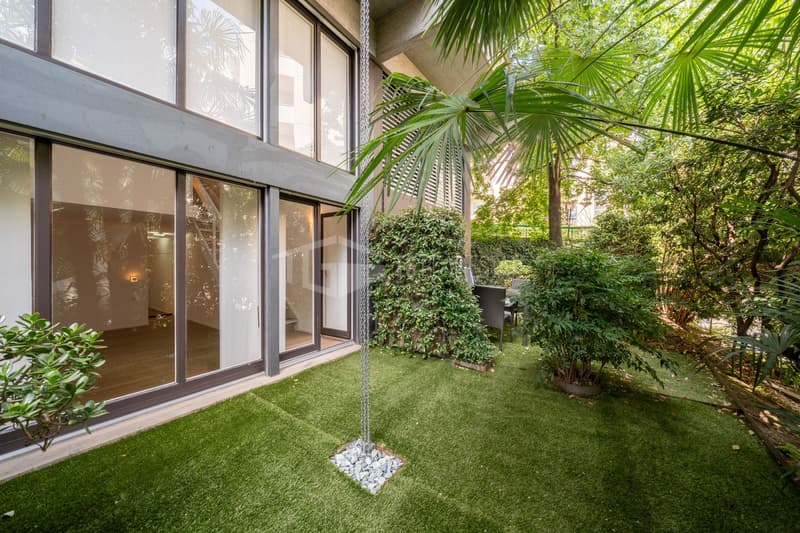 DUPLEX CON GIARDINO IN CENTOR LUGANO (2)