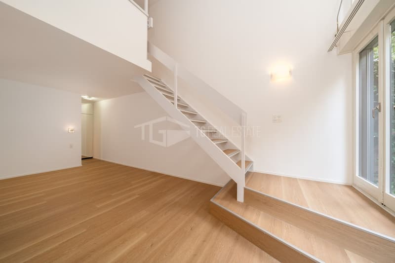 DUPLEX CON GIARDINO IN CENTOR LUGANO (7)