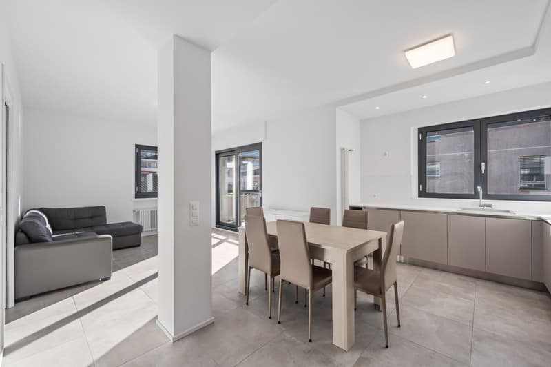 VOLLSTÄNDIG MÖBLIERTE 4,5-ZIMMER-DACHWOHNUNG (4)