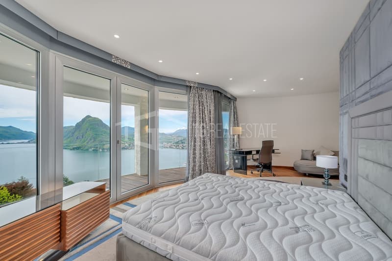 Repräsentatives Duplex-Penthouse mit Seeblick in Aldesago (11)