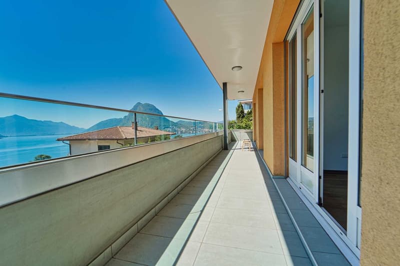 GEMÜTLICHE WOHNUNG IN CASTAGNOLA MIT SCHÖNEM SEEBLICK (2)