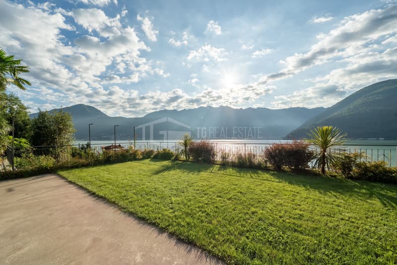 ACCOGLIENTE CASA CON GIARDINO E VISTA LAGO (1)