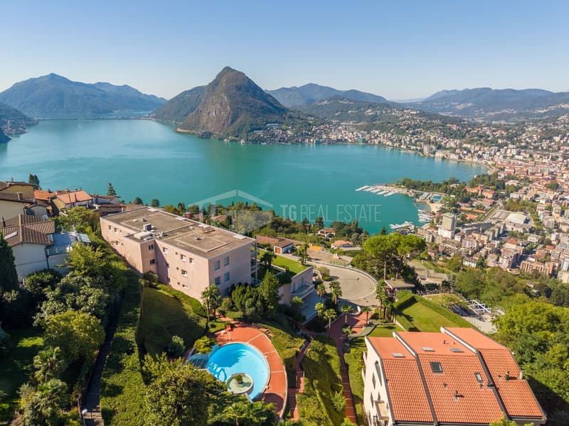 DUPLEX MIT GARTEN UND PANORAMABLICK AUF DEN SEE (1)