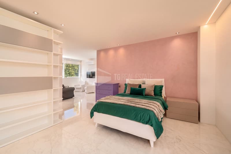 LUSSUOSA VILLA CON PISCINA E GIARDINO VICINO ALLA TASIS (14)