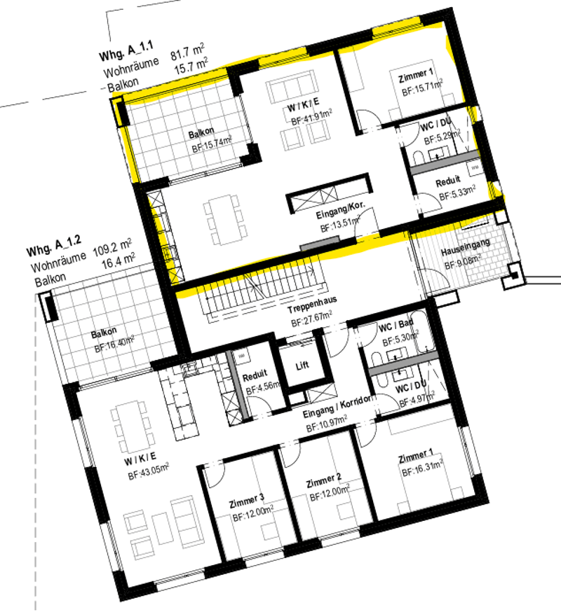 Abitare esclusivo sul lago di Zurigo – appartamento 2.5 locali moderno al piano terra in affitto (6)