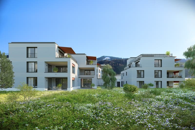 Abitare esclusivo sul lago di Zurigo – appartamento 2.5 locali moderno al piano terra in affitto (1)