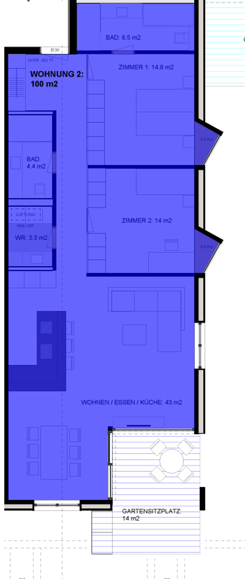 Moderne 3.5-Zimmer-Wohnung im Erdgeschoss an zentraler Lage in Siebnen (14)