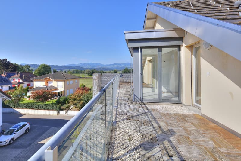 RISERVATO // 3,5 locali appartamento mansardato con vista e senso di spazio // RISERVATO (7)