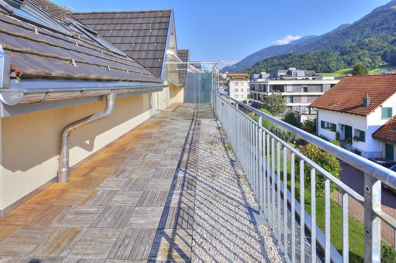 RISERVATO // 3,5 locali appartamento mansardato con vista e senso di spazio // RISERVATO (2)