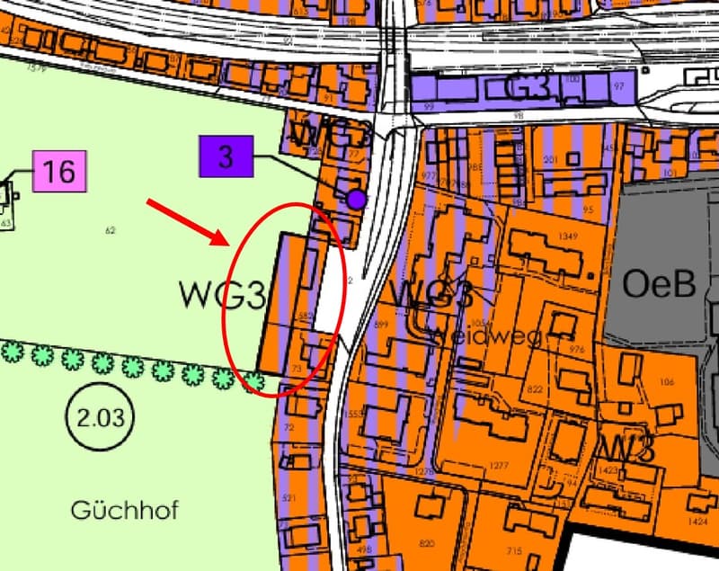 Land with great potential – near train station, in the green with a far-reaching view (7)