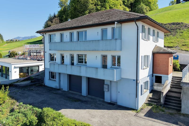 Maison à deux familles – situation surélevée, vue lointaine, vue sur le lac (16)