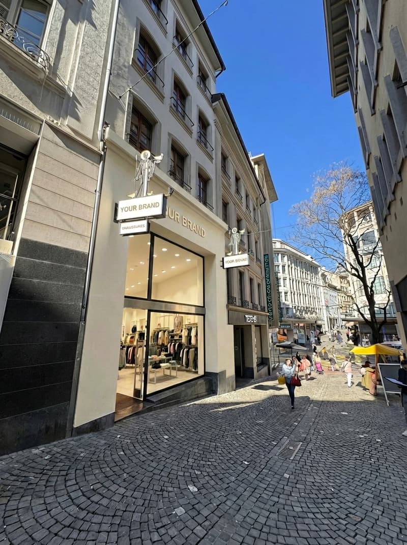 Local commercial exceptionnel de ca. 377m² au cœur de Lausanne – Rue Saint-François 2 (7)