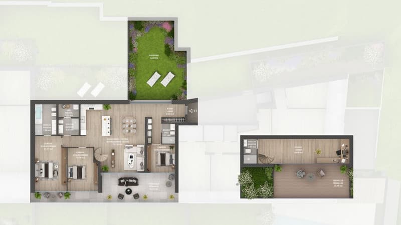 Porta al Paradiso - Locarno Monti - Appartamento a mansarda 5.5 locali 2° piano / Attico (W11) (11)