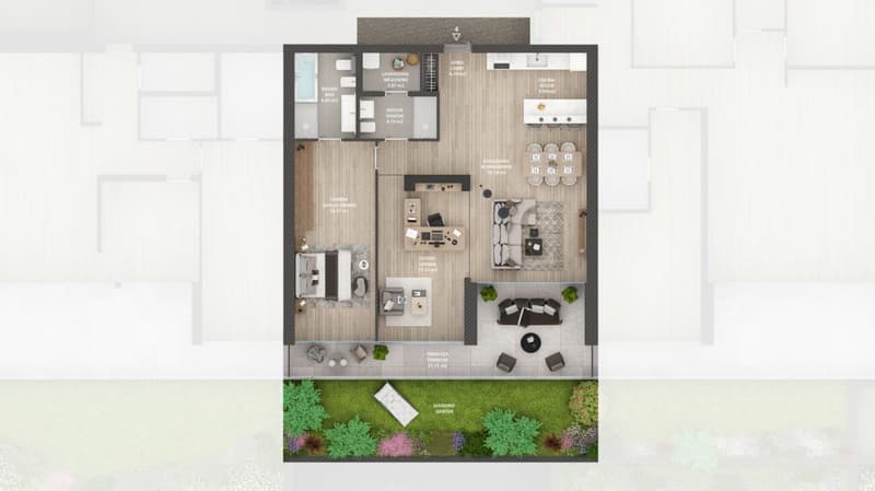 Porta al Paradiso - Locarno Monti - Appartamento al piano terra di 3,5 locali (W4) (11)