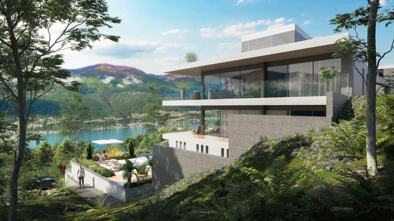 Porta al Paradiso - Locarno Monti - 5.5-Zimmer-Penthouse-Wohnung Attika (W14) (1)