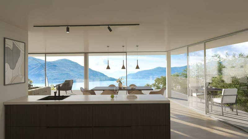 Porta al Paradiso - Locarno Monti - 5.5-Zimmer-Penthouse-Wohnung Attika (W14) (5)
