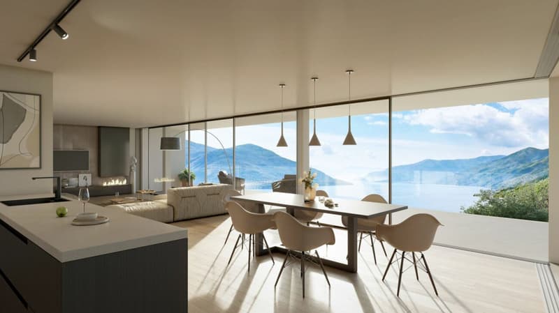 Porta al Paradiso - Locarno Monti - 5.5-Zimmer-Penthouse-Wohnung Attika (W14) (4)