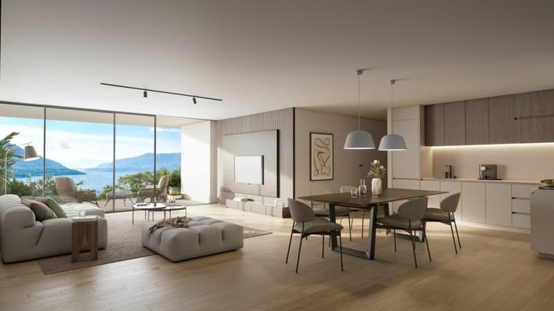 Porta al Paradiso - Locarno Monti - 3.5-Zimmer-Erdgeschoss-Wohnung (W4) (6)