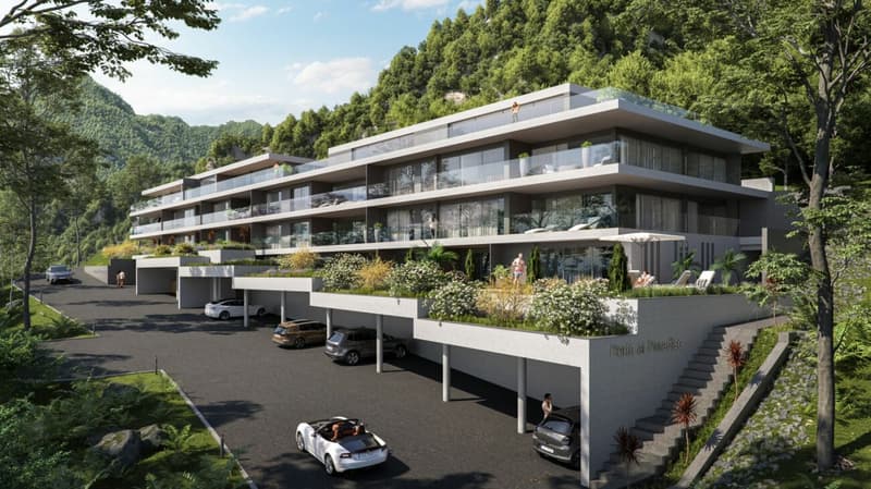 Porta al Paradiso - Locarno Monti - 5.5-Zimmer-Penthouse-Wohnung Attika (W14) (10)
