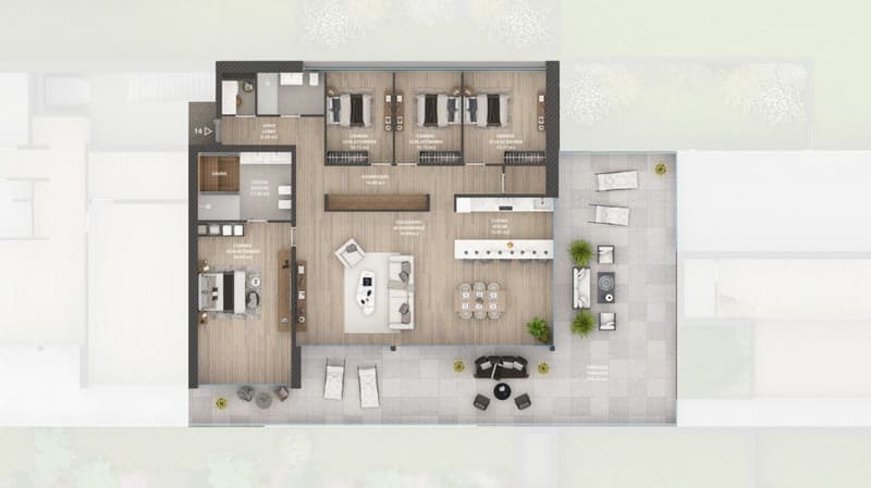 Porta al Paradiso - Locarno Monti - 5.5-Zimmer-Penthouse-Wohnung Attika (W14) (11)