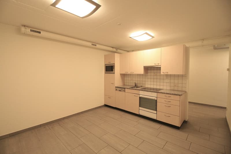 Kitchen, stainless steel appliances, dishwasher, wooden floor