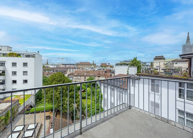 Maisonette urbana di 3,5 locali nel cuore del quartiere di Kirschgarten (1)