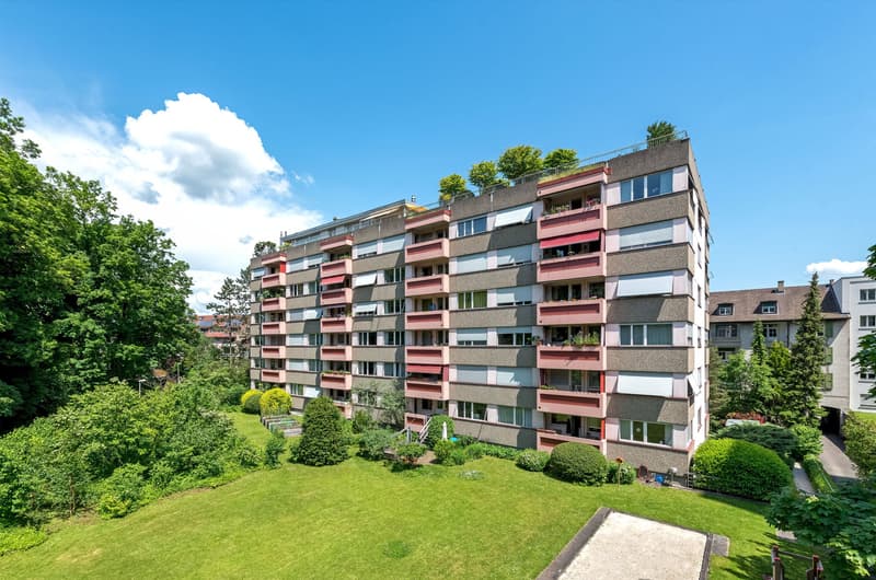 Appartamento 3.5 locali ristrutturato di alta qualità con vista sul verde (9)