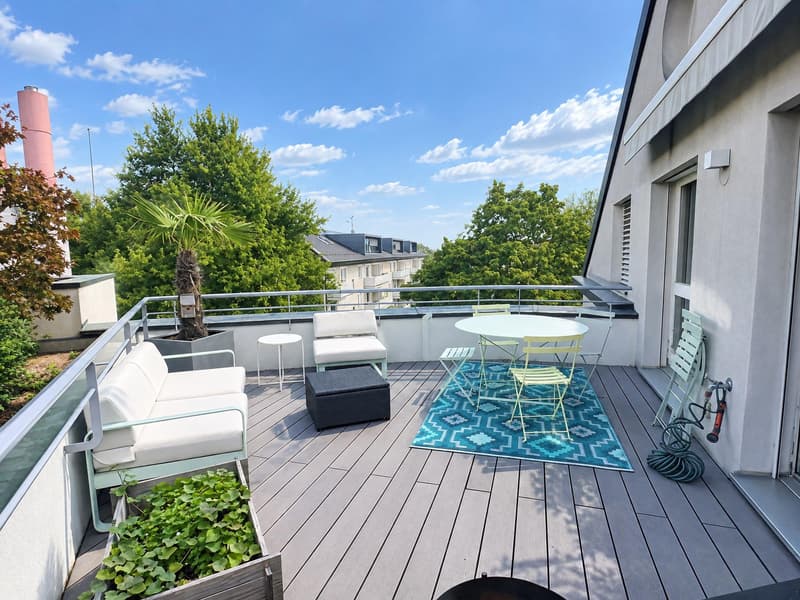 EN EXCLUSIVITE - Attique en duplex au coeur du village de Veyrier (6)