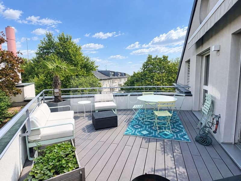 EN EXCLUSIVITE - Attique en duplex au coeur du village de Veyrier (6)