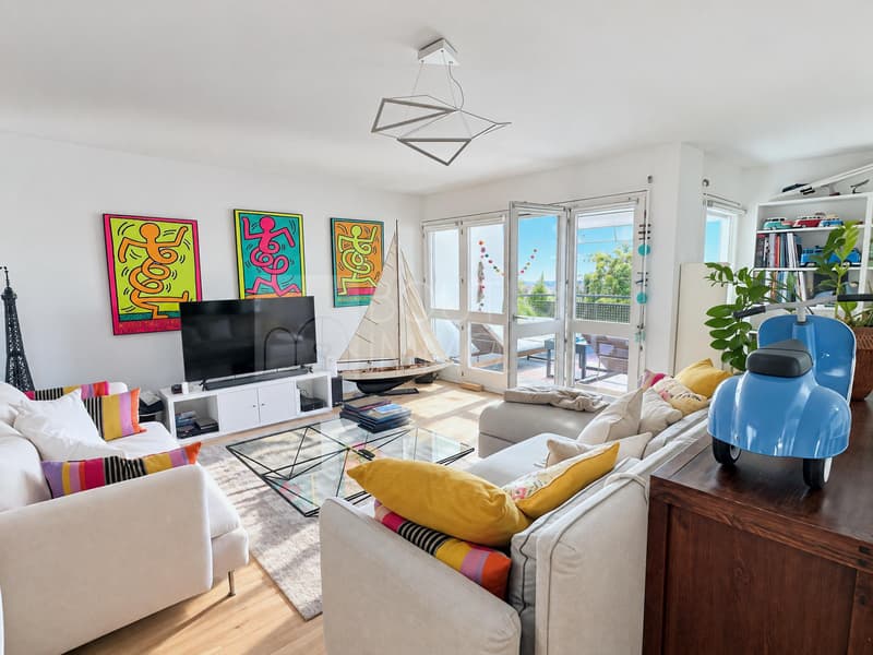 EN EXCLUSIVITE - Attique en duplex au coeur du village de Veyrier (1)