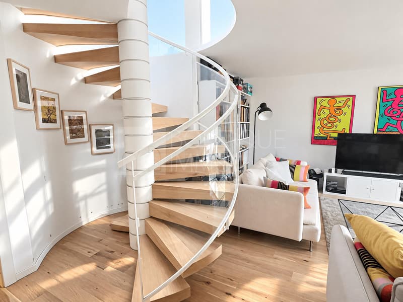 EN EXCLUSIVITE - Attique en duplex au coeur du village de Veyrier (3)