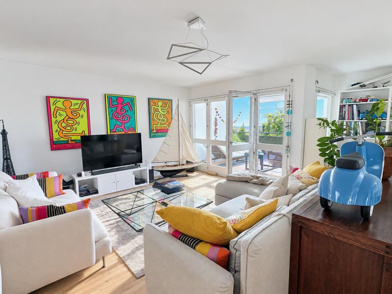 EN EXCLUSIVITE - Attique en duplex au coeur du village de Veyrier (1)