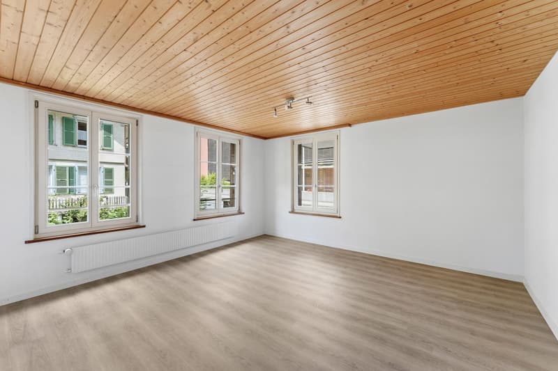 Charming 2-room old building apartment on the high ground floor in Oberdiessbach (8)
