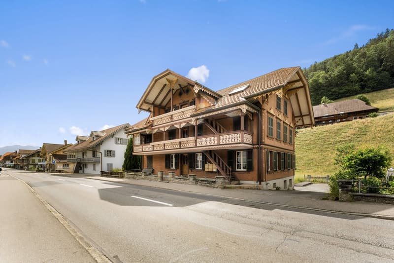 Charming 2-room old building apartment on the high ground floor in Oberdiessbach (9)